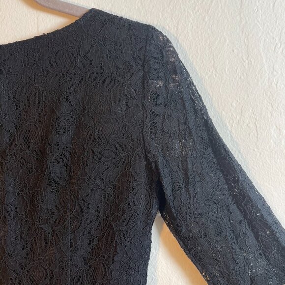 French Connection Vaity Lace Longsleeve Mini - Picture 7 of 9